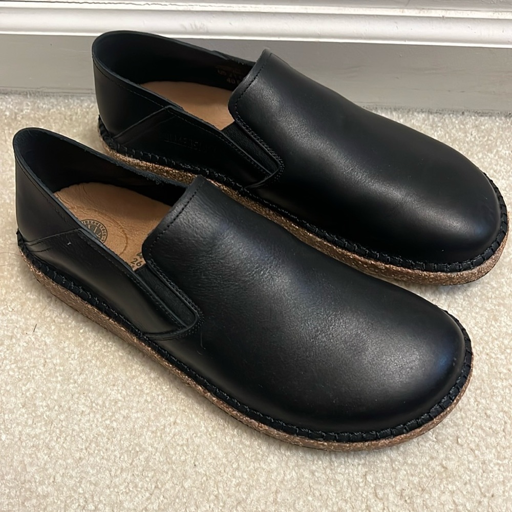 BIRKENSTOCK womens SIZE 40  Black Callan